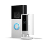 Ring Battery Video Doorbell Plus + Ring Indoor Camera (2nd Gen) | Wireless Video Doorbell Camera with 1536p HD Video, Head-To-Toe View, Colour Night Vision, Wi-Fi, DIY | Easy to install