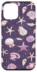 Coque pour iPhone 12 mini Violet Classique Tropical Coastal Petite-fille Esthétique