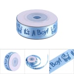 Stain Ribbon 10Yards/Roll IT IS A BOY Baby Shower Christening Party Favor Gift