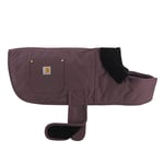 Carhartt Firm Duck Manteau de corvée isolé pour Chien, vin foncé, Taille XL