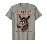 Today Is Slap An Idiot Day I'm Gonna Be Busy T-Shirt