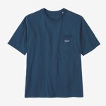 Patagonia Daily Pocket Tee t-skjorte herre Tidepool Blue 53255 TIDB S 2024
