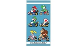 NEW IMPORT Super Mario Serviette de Plage en Coton 70 x 140 cm