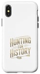 Coque pour iPhone X/XS Détecteur de métaux détecteur de métaux chasse au trésor pêche à la saleté