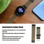 Smartwatch Leather Band Skin Friendly Leather Watch Strap Lightweight For Realme