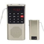 L‑328 Mini FM Radio Speaker Portable Multifunction USB Music MP3 Player With New