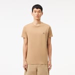 Lacoste T-shirt coton Pima Taille M Beige