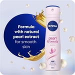 NIVEA Pearl & Beauty Anti-Perspirant Deodorant Spray 150ml, Women's Deodorant