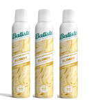 Batiste - 3 x Dry Shampoo Hint of Colour Light Blond 200 ml