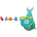 Ludi - 2221 - Aspergeurs - Poissons - Jouets pour le bain + Ludi - 40002 - Grand Filet De Bain - Poisson