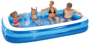 SunClub Pool rektangulär 836 liter