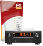 atFoliX 2x Film Protection d'écran pour Denon AVC-X3800H mat&antichoc