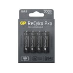 GP ReCyko Professional AA-batteri NiMH 2000mAh 4-pak