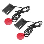 (2 Pcs Universal Magnet Safety Key Running Machine Safety Key Compact Easy