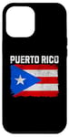 Coque pour iPhone 15 Pro Max Drapeau vintage Boricua Porto Rico Porto Rico PR Pride Roots