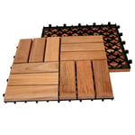 Trall Strand Stainless Teak Deltaplattan 30x30 Typ B