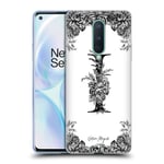 OFFICIAL NATURE MAGICK B & W FLORAL MONOGRAM 1 GEL CASE FOR GOOGLE ONEPLUS PHONE