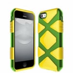 COQUE HERO SWITCHEASY POUR APPLE IPHONE 5C VERT ET JAUNE