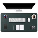 DOBAOJIA Sous-Main Bureau XXXXL, Tapis de Bureau, Tapis de Clavier et Souris, Tapis de Portable, Pad Écriture, Mouse Pad, pour Bureau/Maison/Gaming, PU Étanche + Suède Antidérapant 120 x 60cm