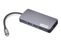 Lenovo 150 - Dockningsstation - USB-C - VGA, HDMI - 1GbE