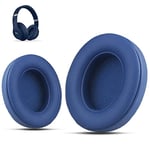 Krone Kalpasmos Earpads Replacement for Beats Studio 3 Wireless, Compatible with Beats Studio 2 & 3 Wired/Wireless/Model B0501/Model B0500 Headphone, Protein Leather & Memory Foam, Blue