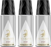 Scorpio Sport Lot De 3 Déodorants Anti-Transpirant Pour Homme 48h (150 ml x3)