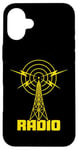 Coque pour iPhone 16 Plus Antenne ondes radio - Ham Radio et ondes courtes