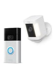 Ring Video Doorbell (2Nd Gen) With Spotlight Camera Plus