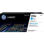 HP 212X Original Toner Cartridge W2121X Cyan