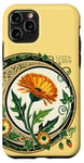 Coque pour iPhone 11 Pro Green Queen Illustration Jardiniers