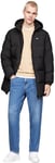 Tommy Jeans Doudoune Homme Essential Down Parka avec Capuche, Noir (Black), XXL