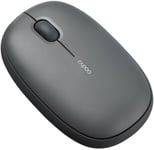 RAPOO Mouse M660 Silent Wireless Multi-Mode, 1300 dpi, RF/Bluetooth - Mörkgrå