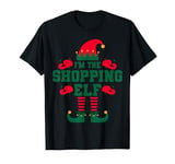 Matching Family I'm The Shopping Elf Christmas T-Shirt