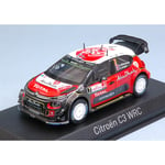 CITROEN C3 WRC N.7 9th POLAND RALLY 2017 A.MIKKELSEN-A.JAEGER 1:43 Norev