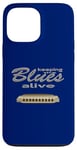 Coque pour iPhone 13 Pro Max Harmonica blues harp jazz