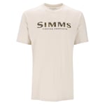 Simms Shroud Fill Logo T-Shirt Natural L