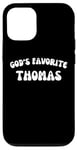 Coque pour iPhone 15 Pro Thomas préféré de Dieu - Religieux chrétien drôle