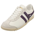 Gola Bullet Pure Womens Casual Trainers in White Plum - 8 UK