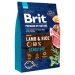 Brit Premium by Nature Sensitive med lamm & ris - Ekonomipack: 2 x 3 kg