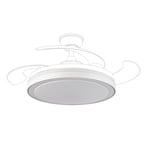 Zarivy Grand diffuseur ventilateur Esparta 110D blanc : puissance et élégance en un seul appareil. Idéal pour améliorer la circulation de l'air dans les espaces spacieux avec style et efficacité.