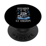 Defender of the ice kingdom PopSockets Adhesive PopGrip