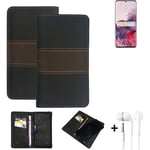 Phone Case + earphones for Samsung Galaxy S20 Exynos Wallet Cover Bookstyle prot