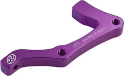 Reverse Disques de Frein Adaptateur Vélo Électrique Shimano Is-Pm Ø 180mm Mauve