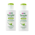 2x Simple Kind to Skin Hydrating Light Moisturiser Lotion 125ml