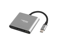 Natec Multi Port Fowler USB-C -&gt; 2xUSB 3.0/HDMI 4K/RJ45/TYPE-C/SD/MICRO S