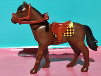 PLAYMOBIL FIGURE HORSE HORSES WEST COWBOY COWBOY JEANS COWBOYS SALON