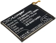 Kompatibelt med Samsung Note 10 Plus 5G, 3.85V, 4300 mAh