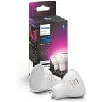 Philips Hue Ampoules LED Connectées White & Color Ambiance GU10, Bluetooth, p...