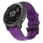 Motstandsdyktig Garmin Fenix 7 klokkereim - Lilla