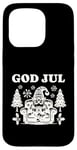 Coque pour iPhone 15 Pro God Jul Swedish Scandinavian Gnome Merry Christmas